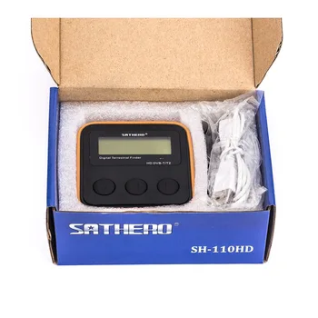 Sathero SH-110HD DVB-T, DVB-T2 LCD Zaslon žep Digitalno Prizemno Finder Podporo QPSK Signala Merilnika Digtal Meter Sedel Finder