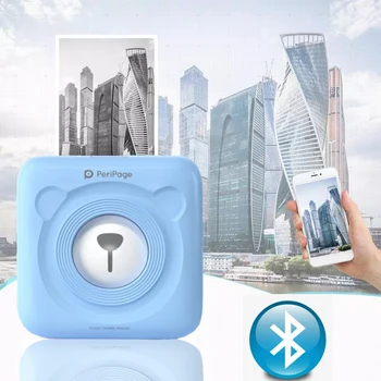 Peripage 304dpi Mini Prenosni Bluetooth Photo Tiskalnik za Nalepke Termični Tiskalnik za Etikete Za Telefon Android, iOS, Windows Inkless Tiskanja