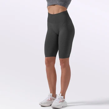 Mossha Fitnes biker hlače Ženske oblačila Trdna tesen kratke hlače Seamless visoka vitka hlače 2020 Telovadnici tekaški športni obrabe NOVA