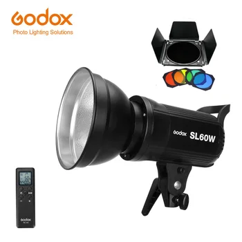 Brezplačno DHL Godox LED Video Luč KA-60 W 5600K Bela Različica Video Lučka SL Stalno Svetlobo Bowens Nastavek za Studio za Snemanje Videa