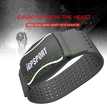 IGPSPORT HR60 Srčnega utripa Roko Fotoelektrično LED Luči Opozorilo Podporo Računalnika Kolesa & Mobilne APLIKACIJE