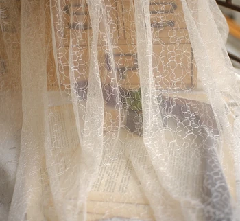 Širina 150 cm Til Tkanine Očesa za Stranke Poročno Obleko, Krila ročno pribor dekorativne tkanine, čipke materiala