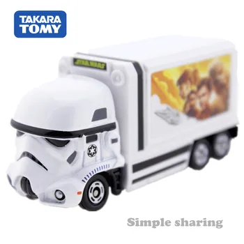 Takara Tomy Tomica Star Wars Avtomobilov Nevihta Policist Adtrack Han Solo Tovornjak Model Komplet Diecast Čarobno Otroci Igrače Miniature Pop Tovornjak