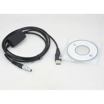 2pcs Čisto NOV USB Kabel za Prenos Podatkov Leica anketa skupaj postaje Enakovredno GEV189 (734700) 0.B 5 pin leica USB kabel