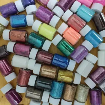 Epoksi Pigment Bleščice v Prahu Sijoče Smolo polnilni Materiali Bleščica DIY Nakit Obrti, Izdelava Silikonsko Plesni Polnila