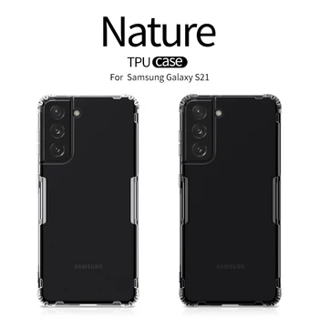 Za Samsung Galaxy S21 Ultra Primeru Nillkin Narave Serije Ultra Tanek TPU Ohišje Za samsung Galaxy S21 Plus Funda Mehko Zadnji Pokrovček
