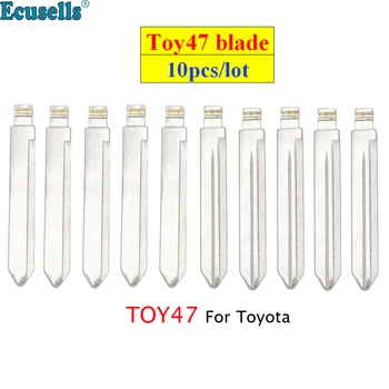 10pcs/veliko Toy47 igrača 47 nerezane flip prazno tipko rezilo za Toyota Corolla