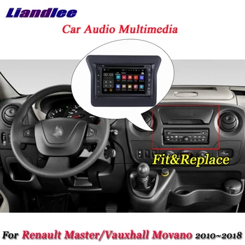 Avto Android Multimedijski Predvajalnik Za Renault Master/Vauxhall Movano 2010-2018 Radio Okvir BT GPS Navi ZEMLJEVIDA Navigacijski Sistem