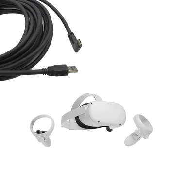 5m USB Tip C Podatkovni Kabel Hitro Polnjenje Kabel za Oculus Quest 2 Link VR Slušalke za Quest2 VR Očala Tip-C Line Adapter USB