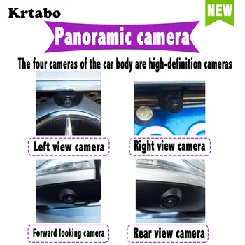 Krtabo 360 Kamera Za Benz C Razred W204 2008 2009 2010 NTG5.0 Android 10 10.25 palčni Avto Radio Multimedijski Predvajalnik Navigacija