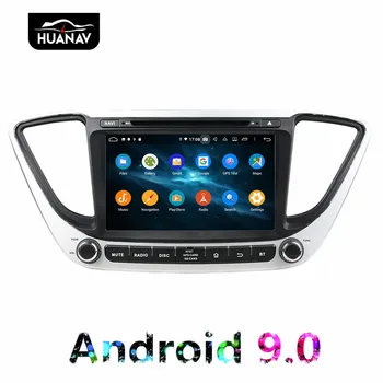 DSP Android 9 Avto DVD predvajalnik, GPS navigacija za Hyundai Verna 2016 2017 Radio predvajalnik vodja enote Auto stereo
