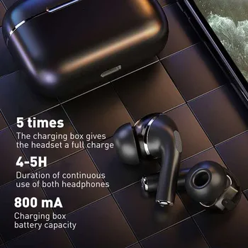TWS bluetooth slušalke Brezžične Slušalke slušalke Sport 3D Stereo Globok Bas Gaming Slušalke Z Micphone za Pametni Telefon