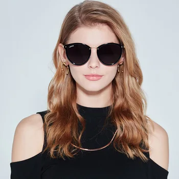 VEGOOS sončna Očala Ženske Polarizirana UV Zaščito Krog Retro Design, Moda Mačka Oči, sončna Očala za Potovanje Gafas de Sol Mujer