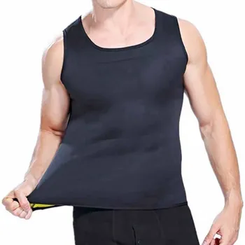 Modeliranje Trak Moški Mens Tee Srajco Telovnik Znoj Shirt Korzet Hujšanje Perilo Pasu Zmanjšanje Pasovi Oblikovalci Neoprenske Telo Oblikovalec