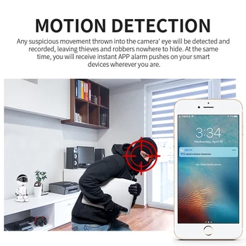 Bela Baby Monitor HD 1080P Oblak Home Security IP Kamero Robot Intelligent Auto Tracking WiFi Kamera Brezžična Baby Telefon YCC365