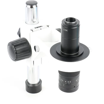 Stereo Mikroskop 76mm do 50mm Obroč Adapter Za 300X 180X C mount Objektiv Video Kamera Za Mikroskop 76mm Prilagoditev Nosilec