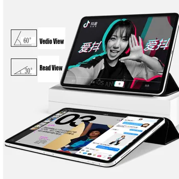 Za iPad Pro 11 Ohišje za iPad Pro Za 12,9 2018 Funda Magnetni Ultra Slim Smart Cover za iPad 11 inch Primeru Podpore, Priložite Polnjenje