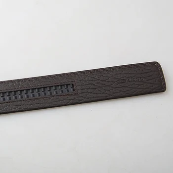 Men ' s high-grade samodejno sponko pasu pasu pasu usnje moške samodejno sponke usnjeni pas 3.4 cm širok