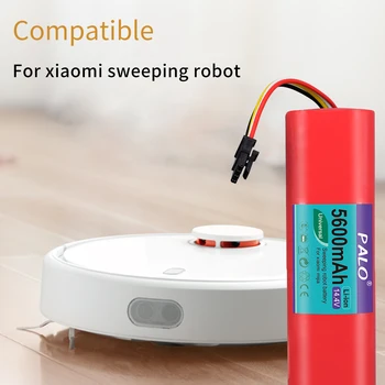 Palo 5600mAh li-ionska baterija za xiaomi mi vakuumski robot Robotski čistilec mi robot sesalnik pribor roborock S50 S51