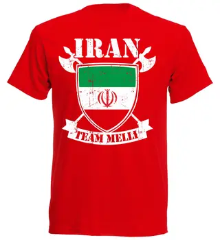 2019 T-Shirt Poletje Novost Risanka Majica S Kratkimi Rokavi T-Shirt Iran Nogometaš Legenda Ekipa Filma Majica