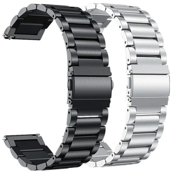 22 mm, iz Nerjavnega Jekla Watchband Za Huawei Honor GS Pro Pametno gledati Pribor Manšeta Moških trak Pasu Kovinska Zapestnica