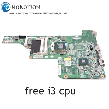NOKOTION 615849-001 605903-001 Za HP G62 G72 Prenosni računalnik z matično ploščo HM55 HD GMA DDR3 brezplačno i3 procesor