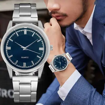 2020 Moški Modni Iz Nerjavečega Jekla Očesa Pasu Quartz Zapestje Analogni Watch Poslovnih Moških Watch Relogio Masculino Relojes Par Hombre