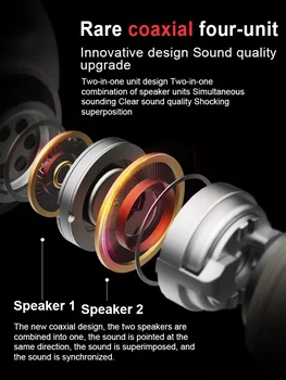 PunnkFunnk Bluetooth Slušalke Brezžične Slušalke bluetooth 5.0 Šport Hrupa Preklic Globoko Stereo čepkov/Mic Za iphone, samsung