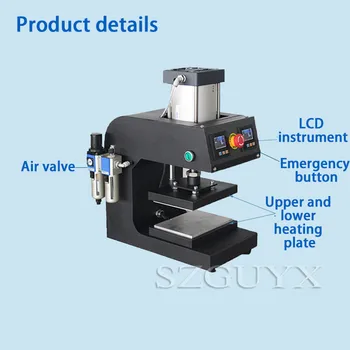Multifunkcijski majhen prenos toplote heat tiska stroj, kolofonije pritisnite vročo tipko LCB1015-3