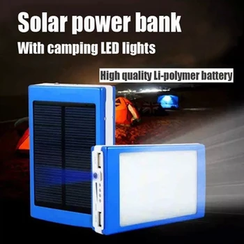 Sončna energija Banke DIY LED Dual USB Universal 5V PCBA Vezje solarnimi Gnezdenje Prenosni Potovalni Polnilnik Za 18650 Baterije