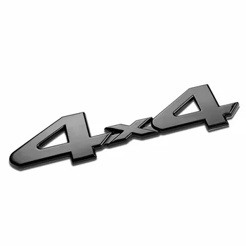 15*3.8 CM Kovinski 4X4 Mat Črna Emblem Značko Dekor Za Toyota Tacoma Tundre Tovornjaki
