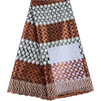 Francoski čipke tkanine Rose red Afriške til tkanine, čipke vezenje Nigerija Čipke Tkanine Najnovejše slog Afriške čipke tkanine A1508