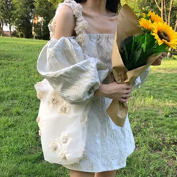 Moda za Ženske Očesa Čipke Messenger Bag Enotni Ramenski Trak Vrečko Damo Veliko Crossbody Vrečke Ženska Moda, Nakupovanje Torbici cvet