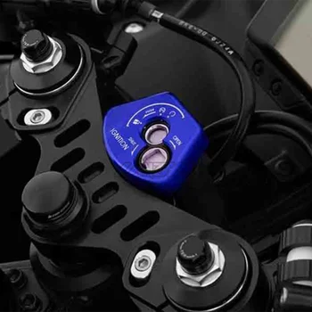 R15 V3 Motocikel Vžiga Pokrov Preklopite Primeru CNC Aluminija Pribor za Yamaha YZF R15 V3 2017 2018 2019 2020 Rdeče Modro Zlato