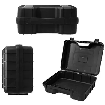 škatla za orodje varnosti polje potovanja zunanji plastični okvir zaščitna oprema instrumenta primeru Z gobo 385x310x171mm