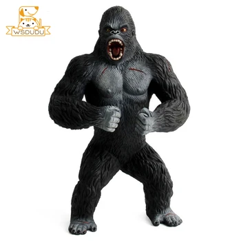 King Kong Gorilla Dejanje Igrače Številke Orangutan Risanka Figurice Zbirka Model Big Šimpanz Živali, Lutke, Fant, Otroci Darilo
