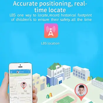 V12 Otrok смарт часы SOS Telefon Watch pametne ure Za Otroke S Kartice Sim 9 Jezikov Otroci Darilo Za IOS Android