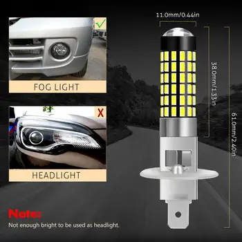 Katur 2x 780Lm H1 Led žarnice za vozila meglenke Univerzalni LED Vožnjo Zasveti Led h1, da Antifog lučka light diode