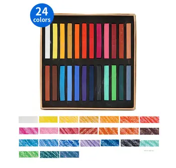 24 Barv Moda Barvanje Kreda,Priljubljena Barva Las Kreda,Slikarske barve svinčnik hign Kakovosti za barvanje Las, Barvice
