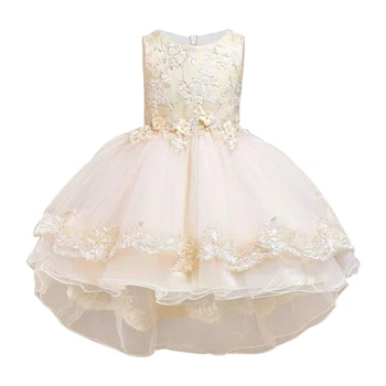 Dekleta stranka Obleke Dekleta Poletje otroci oblačila Princesa obleko dekle tutu obleko praznik, rojstni dan obleko cvetlični girl obleke