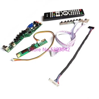 Za LP150X08 (A3)(KB)/(A3)(KC)/(A3)(M1)/(A3)(NA) LVDS 30Pin 1CCFL analogni USB+VGA+AV 1024*768 TV Daljinski upravljalnik odbor kit