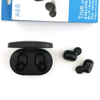 A6S TWS Čepkov Bluetooth 5.0 Stereo Slušalke Brezžične Slušalke LED Zaslon Z Mikrofonom za Prostoročno Čepkov za Xiaomi Redmi Airdots