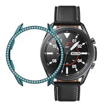 Bling Primeru Zajema zaščito za Samsung Galaxy Watch 3 41mm za Galaxy watch 3 45 mm mehka TPU Zaščitna Zaščita Odbijača