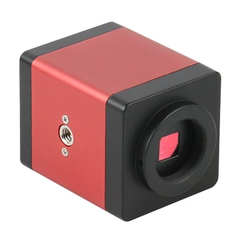 720P 14MP HDMI VGA Industrijske Video Mikroskopom Kamere IR Daljinski upravljalnik C-MOUNT Elektronski Digitalni Mikroskop Za PCB Varjenje