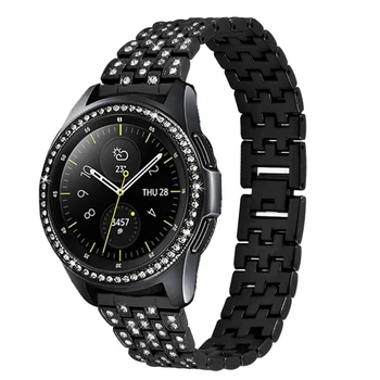 Rose zlata Trak Za Samsung Galaxy Watch 42mm za Samsung Galaxy watch aktivna/ active2 40 mm Nerjaveče Jeklo, Kovinski Watch Band