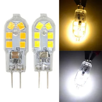 5pcs/set LED Žarnice G4, Bi-Pin Znanja, 20W Halogenska Žarnica Enakovredno, DC 12 Volt, Toplo bela /Bela 3000K,6000k 360 Stopinj