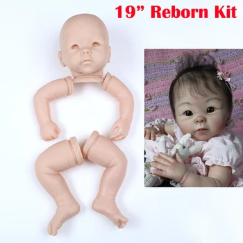 DIY Lutka Plesni bebe Prerojeni Prototip Lutka Kit prerojeni Unpinated Lutka Deli Preporod Ročno Orodje za Malčke Kalup za 20/22-palčni