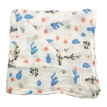 Bombažno tkanino prešito odejo swaddle zaviti za novorojenčka bolje mehko dojenčki, odeje, posteljnina swaddlling frotir 120*120 cm