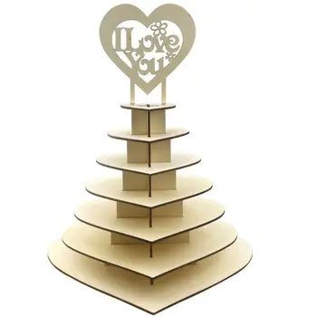 Prilagojene Ferrero Rocher Ljubim Srca Piramida Poroko Čokolada, Sladkarije, Sladice Zaslon Stojalo