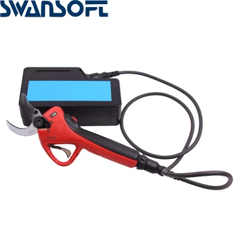 SWANSOFT Električni Obrezovanje, Škarje za 40 mm Obrezovanje Škarje 36V Litijevi Bateriji Vrt Pruner Postopno rezanje